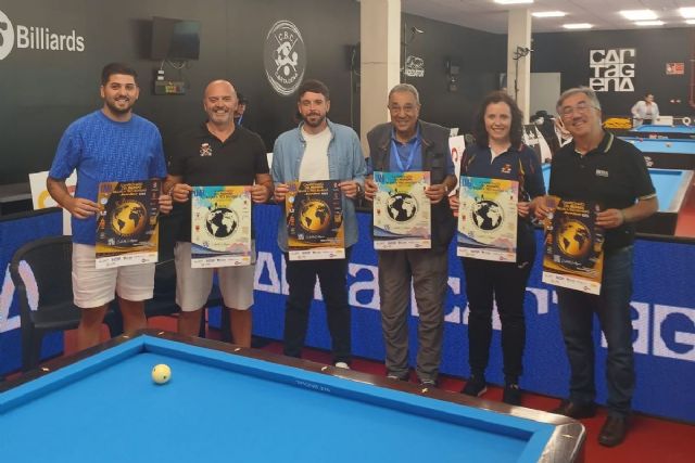 Arranca el Campeonato del Mundo de Billar a tres bandas en el Palacio de Deportes de Cartagena