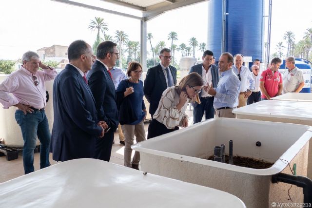 Una Cátedra de la UPCT busca una solución a la salmuera en la Estación Experimental Agroalimentaria Tomás Ferro