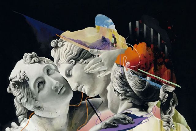 El Museo Teatro Romano de Cartagena acoge la exposición ´Eikon´ del artista cartagenero Kraser