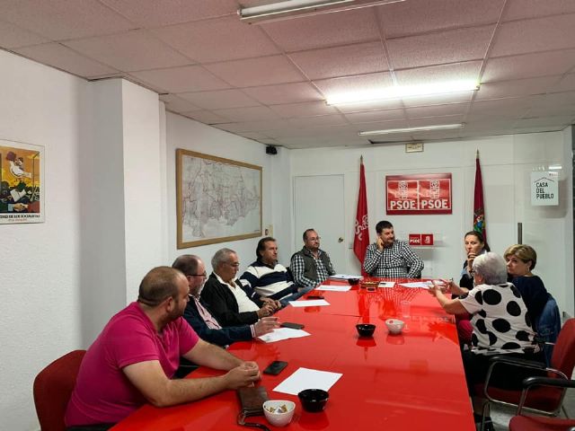El PSOE de Cartagena se reúne con distintos colectivos y asociaciones locales