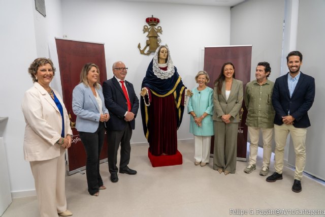 La restauración de la Virgen del Primer Dolor se prolongará durante tres meses en el Centro Regional de Restauración