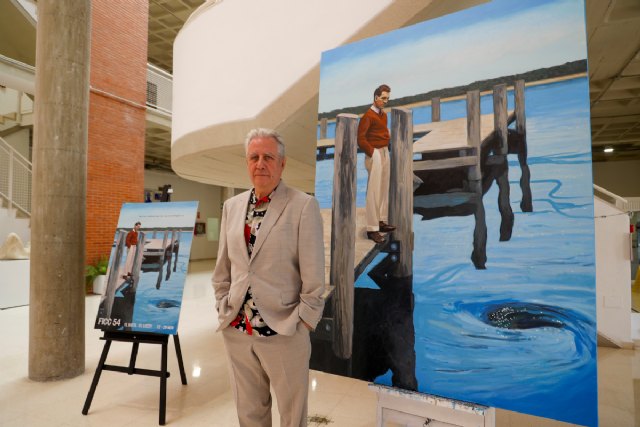 Ángel Mateo Charris firma el cartel del 54 Festival Internacional de Cine de Cartagena