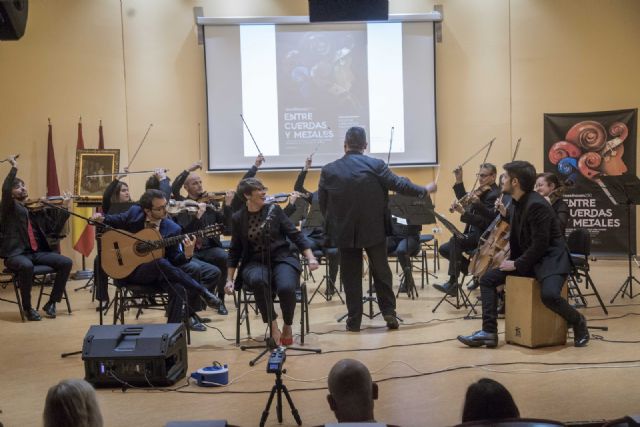 Broche de oro del ciclo de Conciertos Promocionales de Entre Cuerdas y Metales en Cartagena