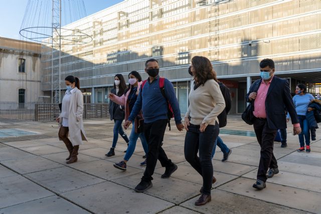 Responsables de siete universidades indias y nepalíes se forman en internacionalización en la UPCT