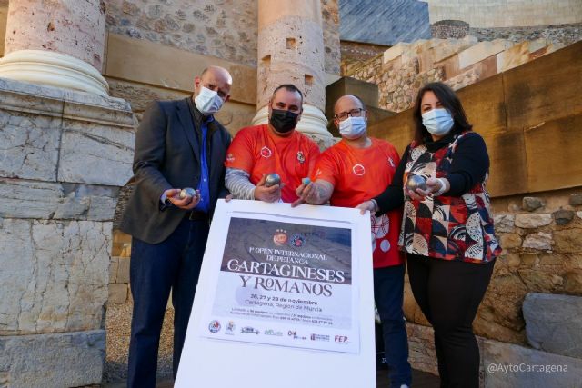 El Open de Petanca trae este fin de semana casi un centenar de equipos a Cartagena