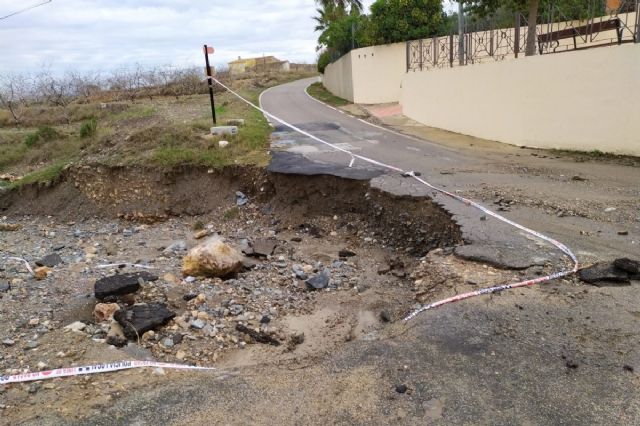 Abiertas al tráfico todas las carreteras del municipio de Cartagena