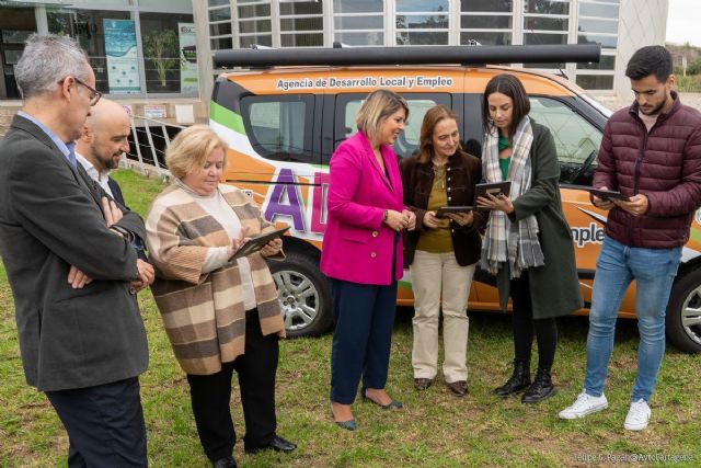 ADLE Móvil acercará los recursos municipales a empresarios y trabajadores de los polígonos industriales de Cartagena