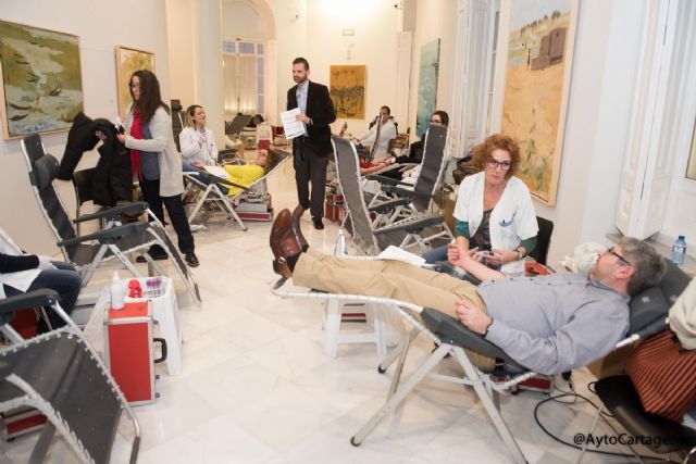 Un total de 250 cartageneros pudieron donar en el Maraton de Sangre