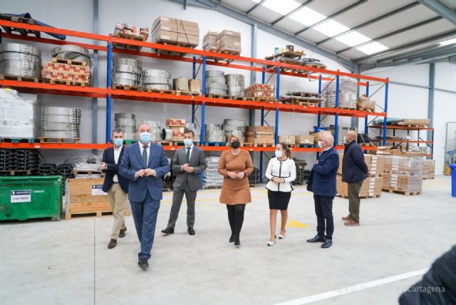 El área de operaciones de Hidrogea, una nueva instalación verde que evita molestias a los vecinos