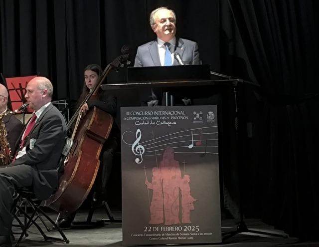 ‘Por la música’ de Juan Bautista gana el III Concurso Internacional de Marchas de Procesión ‘Ciudad de Cartagena’