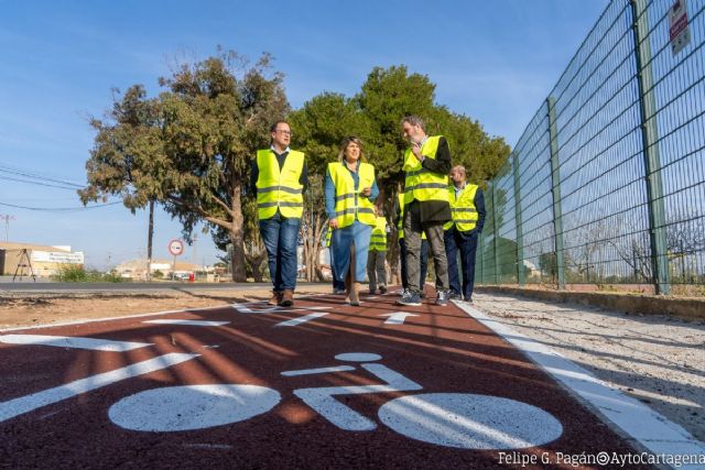 El carril bici de seis kilómetros que conecta Santa Ana con El Albujón entrará en funcionamiento antes del verano