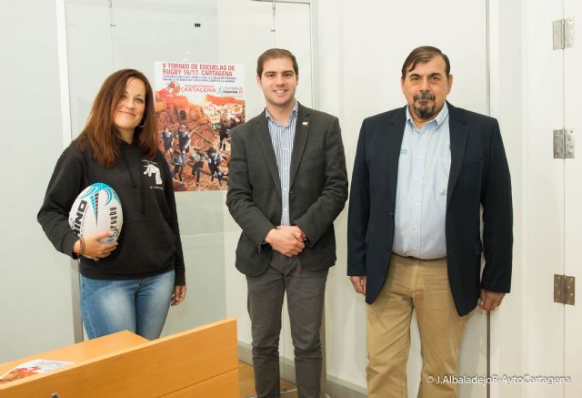Doscientos jovenes competiran en el V Torneo de Escuelas de Rugby de Cartagena