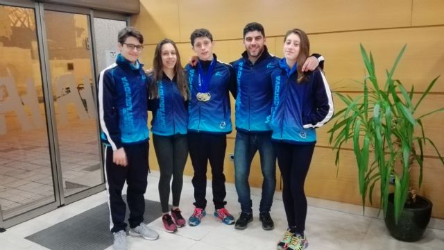 El club Natacion Cartagonova-Cartagena termina una gran actuacion en el Campeonato de España Infantil de Invierno