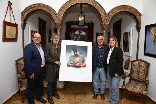 Pérez Casanova plasma la esencia de Cartagena en el cartel del XXXI Festival Nacional de Folclore