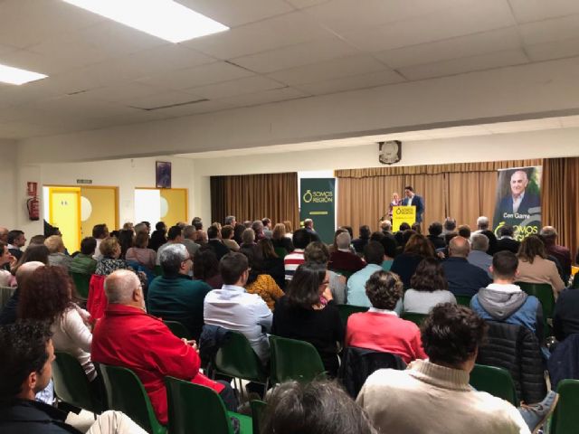 Garre: “Los gobiernos del PP y el PSOE siempre han ninguneado a la Región, y a Cartagena aun más”