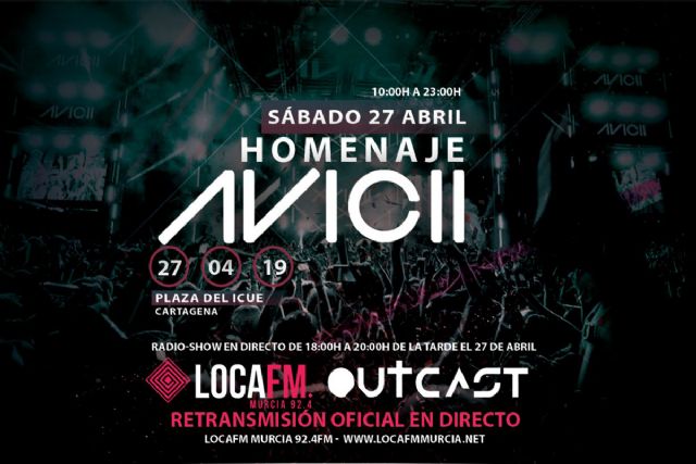 La plaza del Icue acoge el homenaje a Avicii en el primer aniversario de su fallecimiento