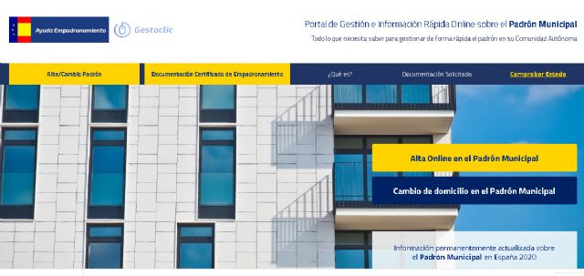 Estadística advierte de la estafa de una web que supuestamente gestiona certificados de empadronamiento a cambio de dinero