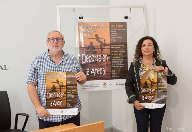 Deporte en la Arena ofrece a los cartageneros una amplia oferta de actividades para este verano