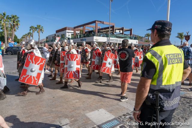 Cortes de tráfico esta semana en Cartagena por las fiestas de Carthagineses y Romanos