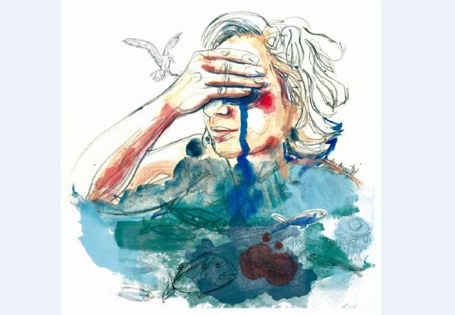 La artista Lourdes Angosto narra su viaje a la memoria familiar del Mar Menor en la exposición Devenir