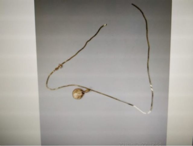 La colaboración ciudadana permite recuperar una cadena de oro robada