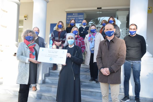 Las Hermanitas de los Pobres destinarán a calefacción la donación del ‘Gota a gota’ de la UPCT