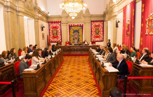 El Ayuntamiento de Cartagena celebra pleno ordinario el jueves
