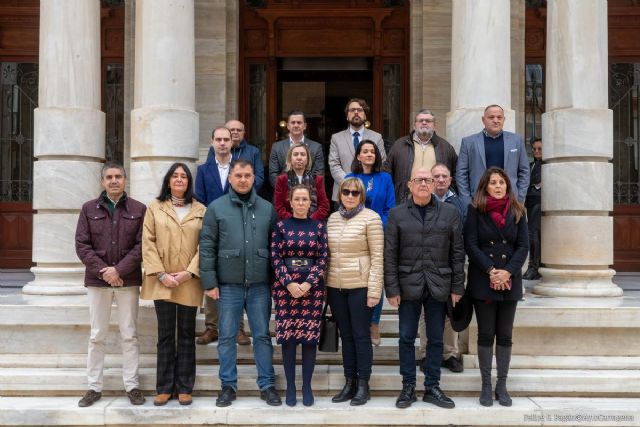 El Ayuntamiento de Cartagena se une al minuto de silencio en solidaridad con Ucrania