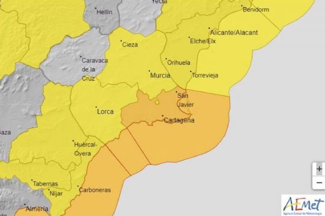 Lluvias intensas de más de 60 litros provocan cortes de carreteras en varias zonas del municipio