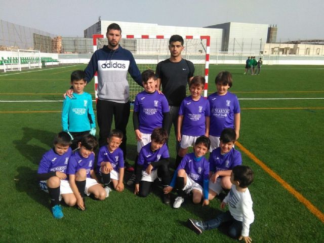 E.F. Dolorense-Salesianos, C.D. Maristas, Cartagena F.C. y Fundacion F.C. Cartagena imbatidos en el campeonato