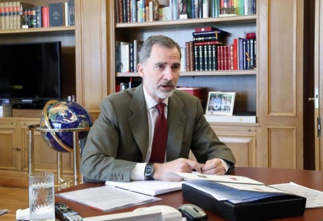 SM el Rey Felipe VI pide que San Ginés de la Jara proteja a todos los cartageneros