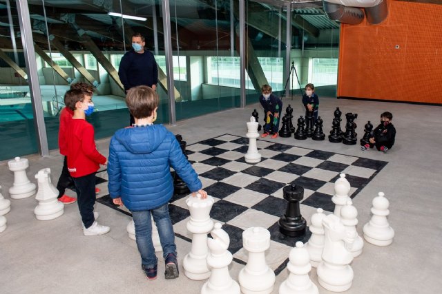 La Escuela de Ajedrez Lapuerta ya cuenta con su local en el Palacio de Deportes