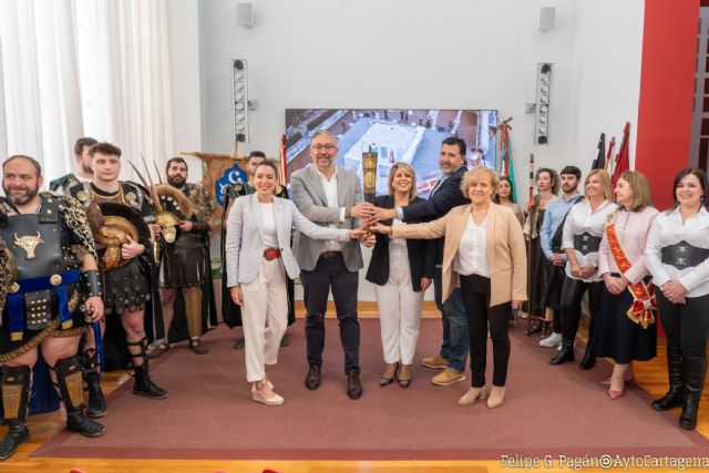 Carthagineses y Romanos unen a Cartagena y Santomera a través del fuego sagrado