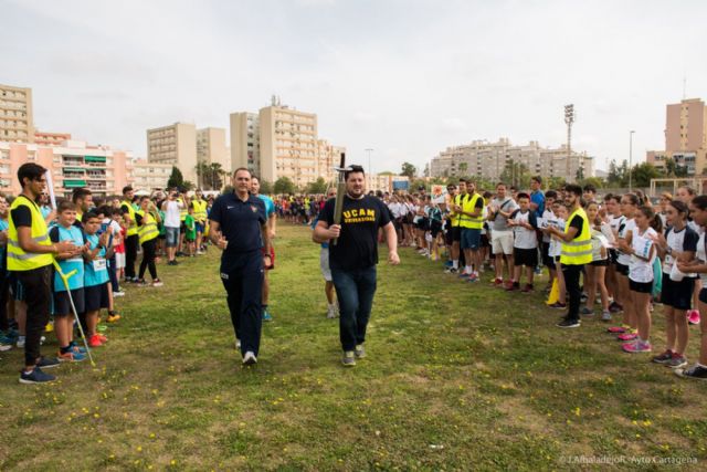 La Olimpiade de Cartagena acerca el espíritu olímpico a los escolares