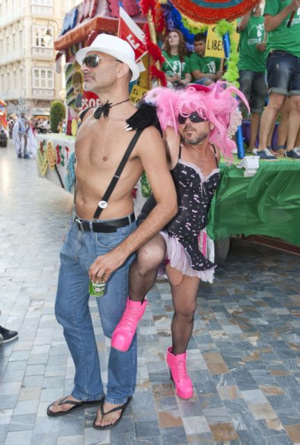 El desfile del Orgullo LGTB llenará de música y color las calles del centro de Cartagena