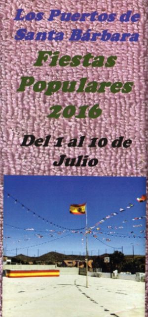 El mes de julio comenzará con diez días de fiestas en Los Puertos de Santa Bárbara