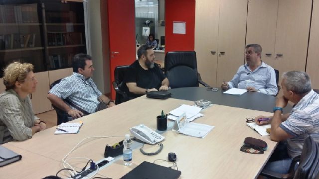 Calderón recibe a la nueva directiva del AMPA del Conservatorio de Música de Cartagena