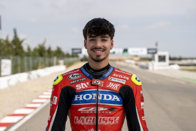 El campeón de España de motociclismo Borja Gómez colabora con Ribera en el documental 'Historias que nos unen'