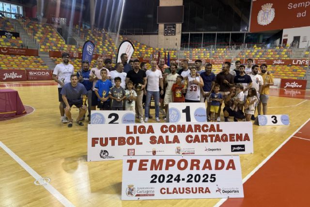 La Liga Comarcal de Fútbol Sala de Cartagena clausura la temporada 2024-2025