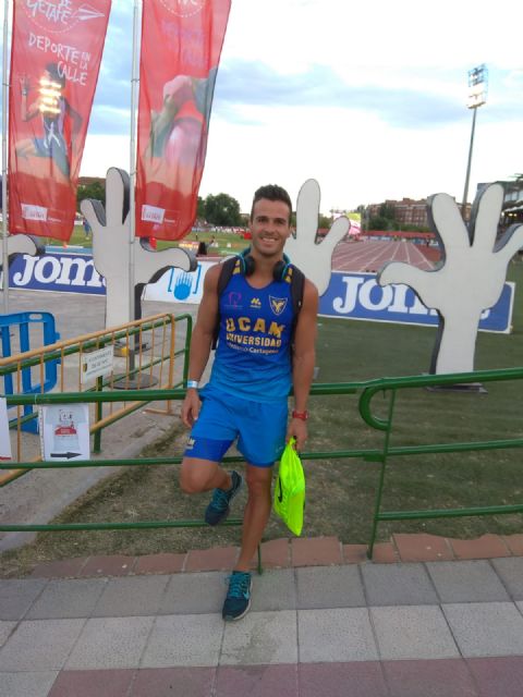 Ruben Salinas del UCAM Atletismo Cartagena rubrica una Gran Temporada en el Absoluto de Getafe