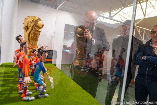 El Museo Arqueológico de Cartagena muestra la historia del deporte con figuras de plastilina