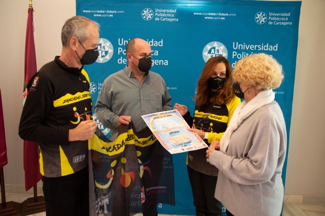 El I Senderismo y Cross Inclusivo UPCT permitirá coronar el castillo de la Atalaya a corredores con deficiencias visuales y personas en silla de ruedas