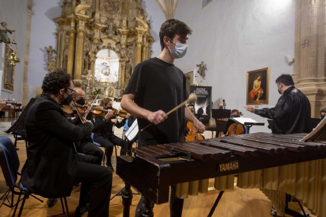 Entre Cuerdas y Metales comienza sus conciertos promocionales en Caravaca de la Cruz