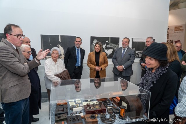 Cartagena conmemora el centenario de la radio con una exposición que repasa la historia de este medio en la ciudad