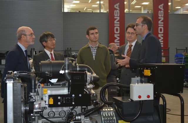 HIMOINSA cede un motor industrial a la UPCT para formar a los estudiantes