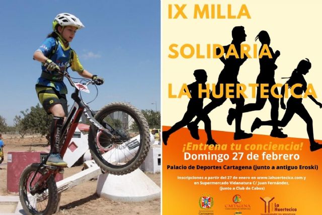 El Campeonato Regional de Trial Bici y la IX Milla Solidaria de La Huertecica encabezan la agenda deportiva del fin de semana