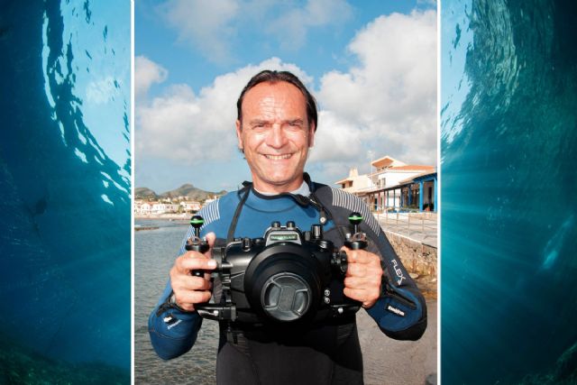 Encuentro con el fotógrafo submarino Javier Murcia este miércoles en el Teatro Romano para descubrir ´Cartagena, costa de tesoros´