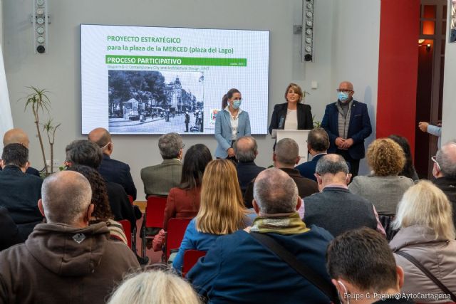 La Plaza de la Merced se peatonalizará para ampliar el espacio de uso público mientras se ejecutan las excavaciones arqueológicas
