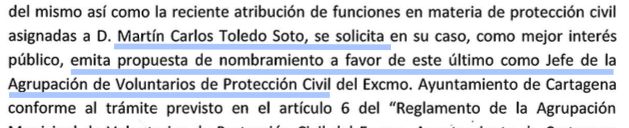EL PP denuncia que el Gobierno presiona al Jefe de Bomberos para que ratifique al bombero de Movimiento Ciudadano