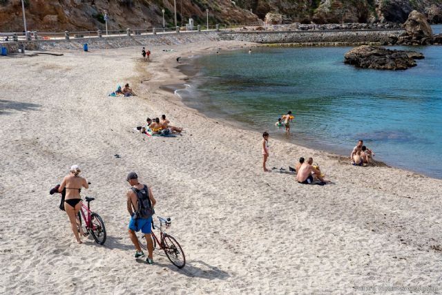 Las playas de Cartagena se abren al baño con normalidad en el inicio de la Fase 2